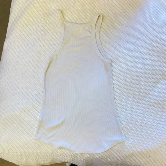 LNA White Tank Top - Picture 2 of 7